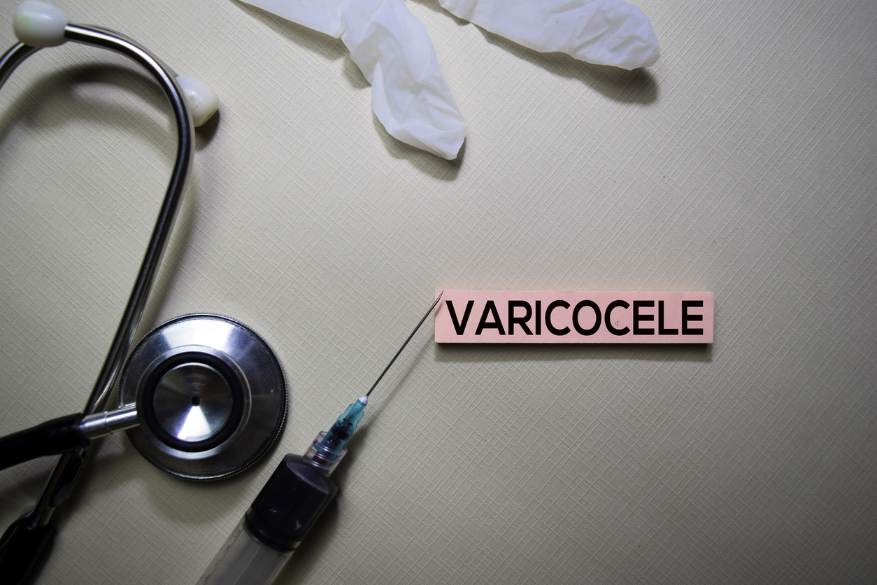 Varicocele embolization using image guidance